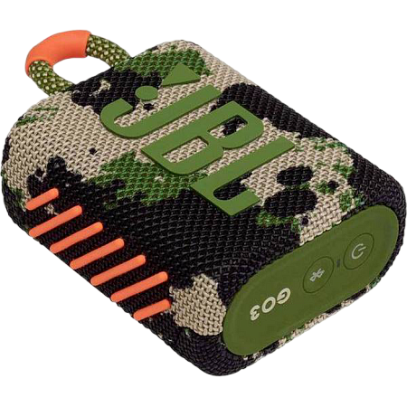 Portable Speakers JBL GO 3, Squad (Camouflage)
