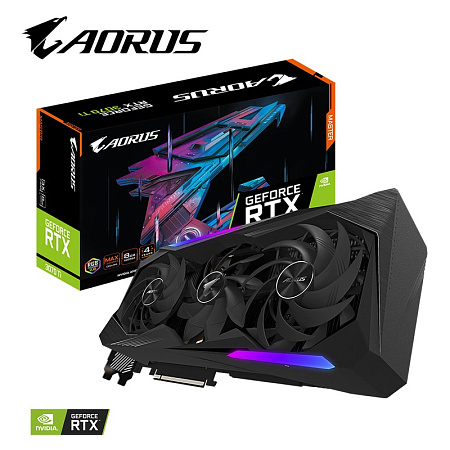 VGA Gigabyte RTX3070Ti 8GB GDDR6X Aorus Master  (GV-N307TAORUS M-8GD)