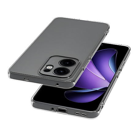 WOO Case Soft TPU Oppo Reno 13F/13FS, Clear