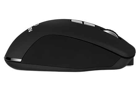 Wireless Mouse SVEN RX-590SW, 800-1600 dpi, 7 buttons, Ergonomic, Silent, Soft-touch, 95g., 400 mAh,