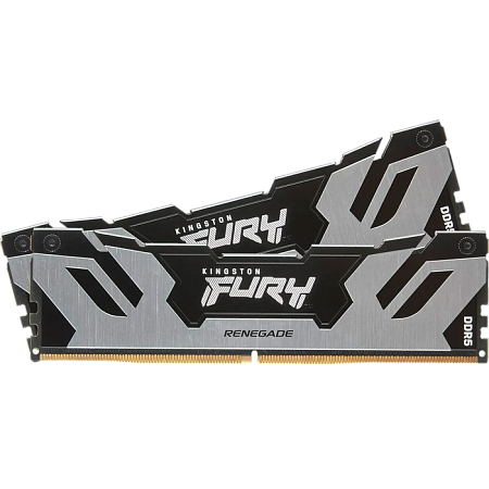 .64GB DDR5-6000MHz  Kingston FURY Renegade (Kit of 2x32GB) (KF560C32RSK2-64), CL32-38, 1.35V, Silver