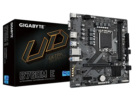 Материнская плата Gigabyte B760M E, LGA1700, Intel B760, Micro-ATX