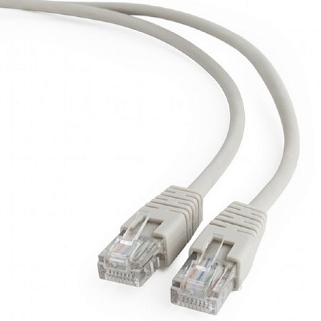 50m, Patch Cord, PP12-50M, Cat.5E, Cablexpert, molded strain relief 50u" plugs