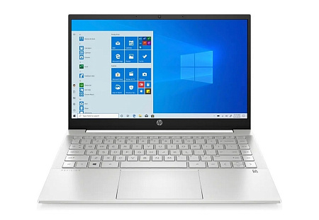 Ноутбук 14" HP Pavilion 14-ec0034ur, Natural Silver, AMD Ryzen 5 5500U, 8Гб/512Гб, FreeDOS