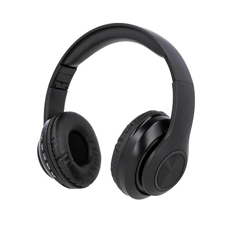 Setty Bluetooth Headphones with Radio, Black Setty Bluetooth Headphones with Radio, Black