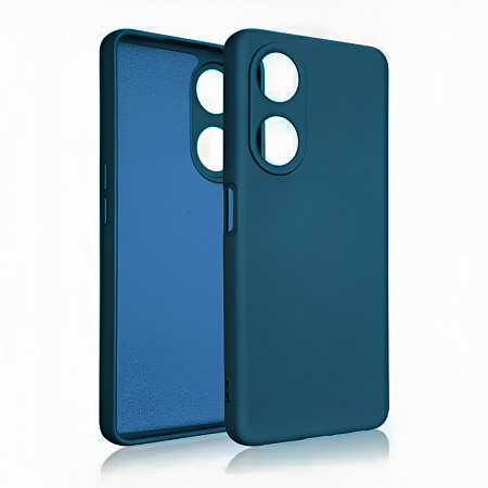 Helmet Case Liquid Silicone Oppo A98, Blue Helmet Case Liquid Silicone Oppo A98, Blue