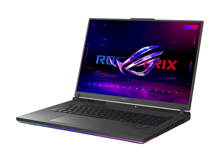 Игровой ноутбук 18" ASUS ROG Strix G18 G814JU, Eclipse Gray, Intel Core i7-13650HX, 16Гб/512Гб, Без ОС