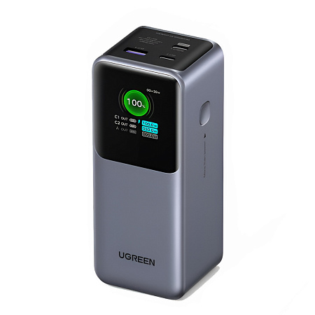UGREEN Power Bank Nexode Flight Approved 20000mAh, 130W, Grey