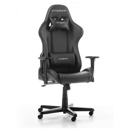 Gaming Chair DXRacer Formula GC-F08-NN, Black/Black, User max loadt up to 150kg / height 145-180cm