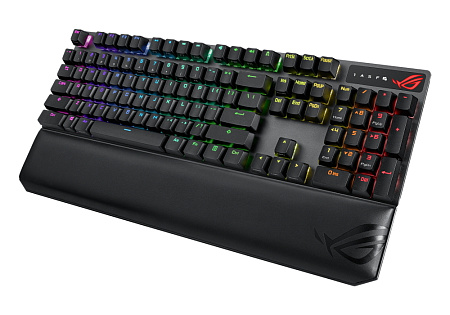 Клавиатура ASUS ROG Strix Scope NX Wireless Deluxe, Беспроводное, Чёрный