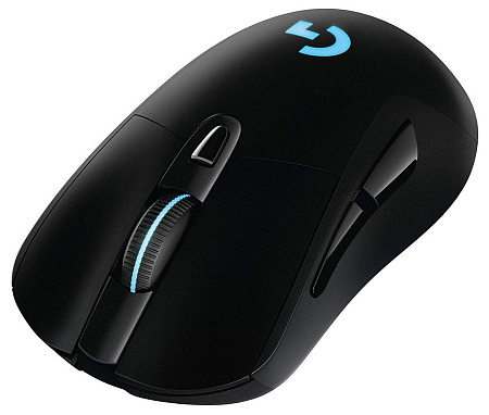 Gaming Wireless Mouse Logitech G703, 25, 6k dpi, 6 buttons, 400IPS, 40G, 95g+10g, 1000Hz, 60h, Ergon