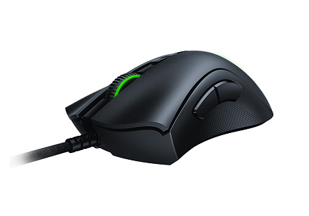 Gaming Mouse Razer DeathAdder V2, 20к dpi, 8 buttons, 50G, 650IPS, 82g, Opt.SW, On-Board Memory, RGB