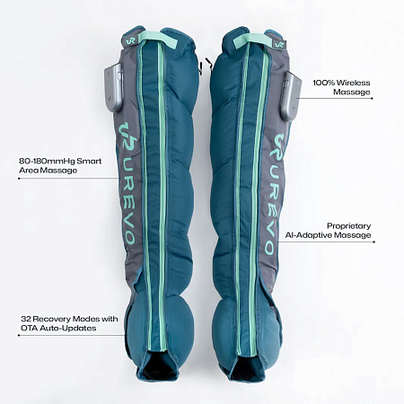 UREVO Smart Wireless Recovery Boots, Green