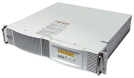 UPS PowerCom VGD-2000RM 2000VA/1400W, On-Line, LCD,AVR,RJ45,USB,RS232,SNMP, 4xIEC, Ext. batt. conn