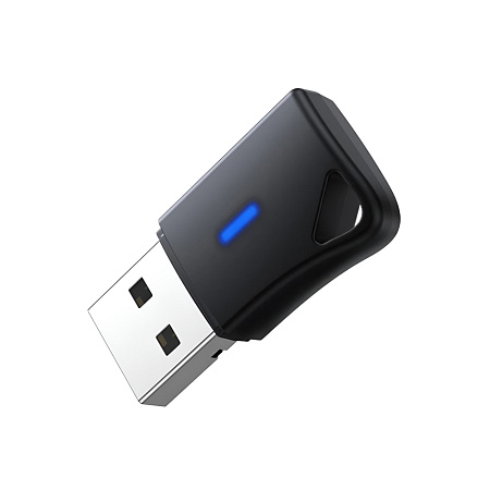 Baseus Adapter Bluetooth V5.0 Mini USB, BA04, Black