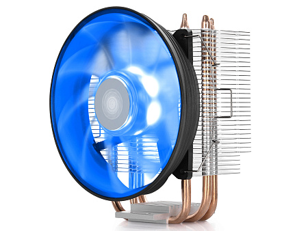 AC Deepcool "GAMMAXX 300B" (17.8-21dBA, 40CFM, 120mm, Blue LED, PWM, 130W, 440g.) AC Deepcool "GAMMAXX 300B" (17.8-21dBA, 40CFM, 120mm, Blue LED, PWM, 130W, 440g.)
