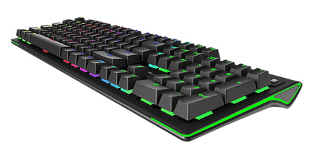 Gaming Keyboard Gamemax KG801, Mechanical, FN Keys, Anti-Ghosting, RGB, EN layout, Black.USB Gaming Keyboard Gamemax KG801, Mechanical, FN Keys, Anti-Ghosting, RGB, EN layout, Black.USB