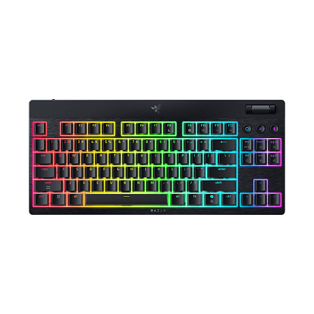 Razer Keyboard Mechanical BlackWidow V4 Tenkeyless HyperSpeed Wireless (Yellow Switch) US Layout