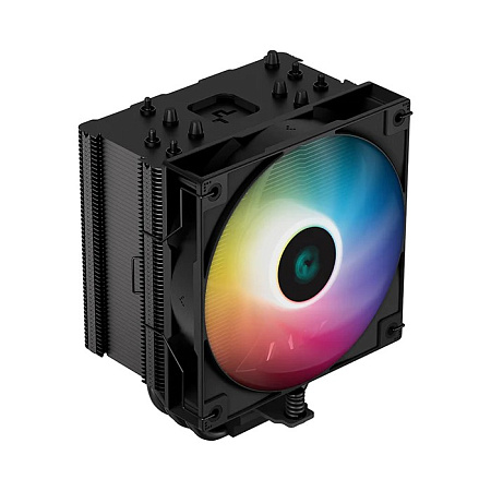 AC Deepcool "AG500 BK ARGB" (≤29.4dB, 300-1850RPM, 67.88 CFM, 120mm, ARGB, 240W, 5x6mm, 816g.)