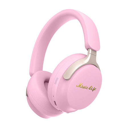 Musen Wireless Headphones over ear AKZ-22, Pink Musen Wireless Headphones over ear AKZ-22, Pink