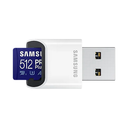 Карта памяти Samsung PRO Plus MicroSD, 512Гб (MB-MD512KA/APC)