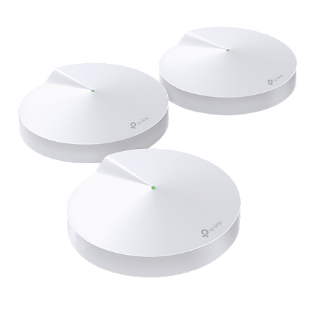 Whole-Home Mesh Dual Band Wi-Fi AC System TP-LINK, "Deco M5(3-pack)", 1300Mbps, MU-MIMO, Gbit, BT Whole-Home Mesh Dual Band Wi-Fi AC System TP-LINK, "Deco M5(3-pack)", 1300Mbps, MU-MIMO, Gbit, BT