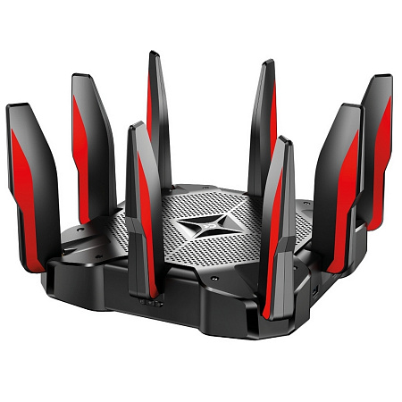 Wi-Fi AC Tri-Band Gaming TP-LINK Router, "Archer C5400X", 5400Mbps, MU-MIMO, Gbit Ports, 2xUSB3.0