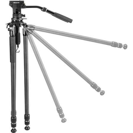 Tripod Vanguard ALTA PRO 3VRL 303AV20, Aluminium, 3-section, 30 mm leg, VEO PV-20 video pan head