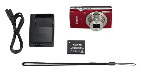 Компактный фотоаппарат Canon IXUX 185, Красный