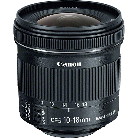 Объектив Canon EF-S 10-18mm f/4.5-5.6 IS STM Объектив Canon EF-S 10-18mm f/4.5-5.6 IS STM