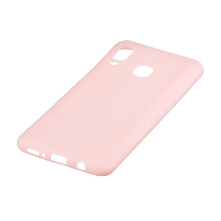 Helmet Case Liquid Silicone Samsung A20, Pink Helmet Case Liquid Silicone Samsung A20, Pink