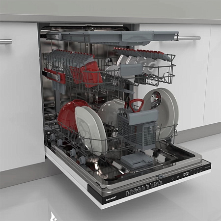 Dish Washer/bin Sharp QWNI27I47DXEU
