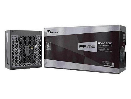 Power Supply ATX 1300W Seasonic Prime 1300 Platinum, 135mm, Full Modular, Fanless until 20 % load Power Supply ATX 1300W Seasonic Prime 1300 Platinum, 135mm, Full Modular, Fanless until 20 % load