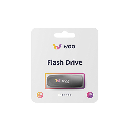 WOO USB Drive 2.0 Integra 16 GB WOO USB Drive 2.0 Integra 16 GB