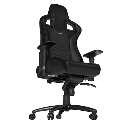 Gaming Chair Noble Epic NBL-PU-BLU-002 Black/Blue, User max load up to 120kg / height 165-180cm
