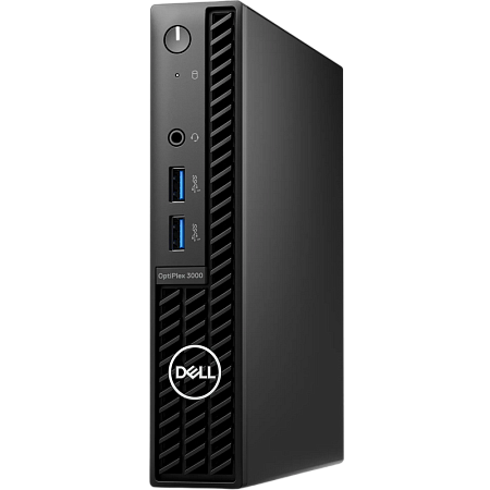 Dell Optiplex 3000 MFF Black (Core i3-12100T 2.2-4.1GHz, 8GB RAM, 256GB SSD) 
