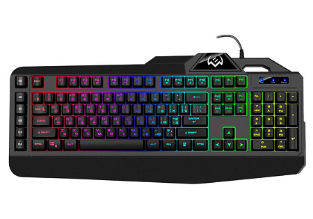 Gaming Keyboard SVEN KB-G8600, Fn keys, G Keys, Programmable, WinLock, RGB, 1.8m, USB, EN/RU, Black Gaming Keyboard SVEN KB-G8600, Fn keys, G Keys, Programmable, WinLock, RGB, 1.8m, USB, EN/RU, Black