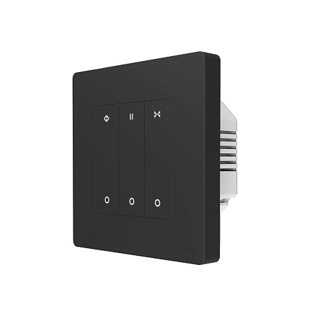 Moes Zigbee + RF Star Ring Curtain Switch 3A (Neutral Required), Grey