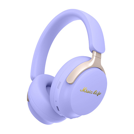 Musen Wireless Headphones over ear AKZ-22, Purple Musen Wireless Headphones over ear AKZ-22, Purple