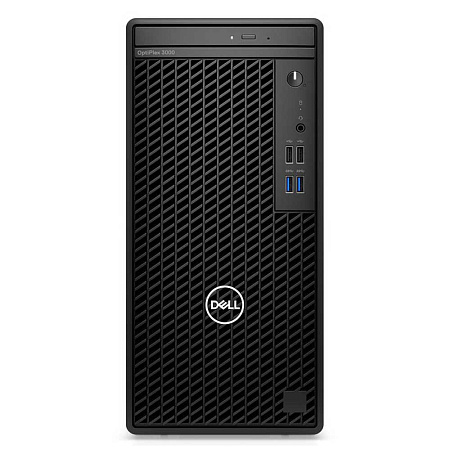 Dell Optiplex 3000 MT Black (Core i3-12100 3.3-4.3GHz, 8GB RAM, 256GB SSD, DVD-RW) 
