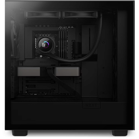 AIO Liquid Cooling NZXT Kraken 280 (19.4-32.1dB, 99.68CFM, 2x140mm, 500-1500RPM, LCD 1.54", CAM)