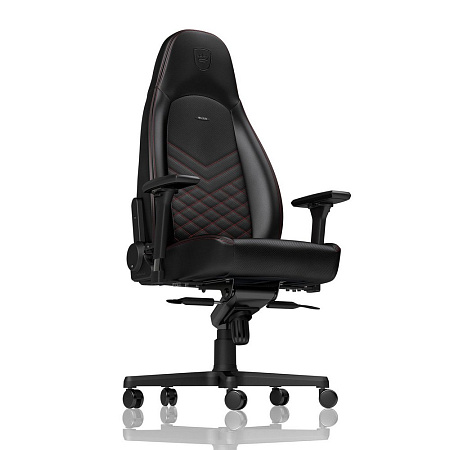 Gaming Chair Noble Icon NBL-ICN-PU-BRD Black/Red, User max load up to 150kg / height 165-190cm