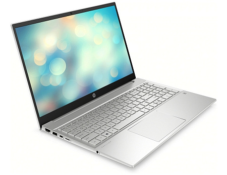 Ноутбук 15,6" HP Pavilion 15-eh1023ur, Natural Silver, AMD Ryzen 5 5500U, 8Гб/512Гб, FreeDOS
