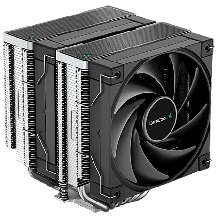 AC Deepcool "AK620" (≤28 dB, 500-1850RPM, 68.99 CFM, 2x120mm, 260W, 6/6mm, 1456g.)