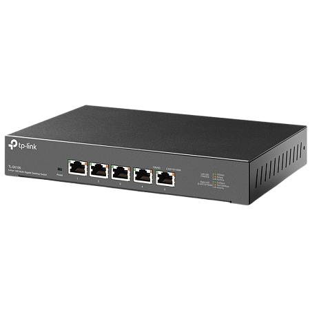 .5-port 10/100Mbps/1/2,5/10 Gbps Switch TP-LINK "TL-SX105", steel case .5-port 10/100Mbps/1/2,5/10 Gbps Switch TP-LINK "TL-SX105", steel case