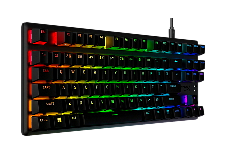 Gaming Keyboard HyperX Alloy Origins Core PBT, Mechanical, TKL, Linear SW, PBT keycaps, Aluminum, On