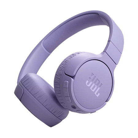 Headphones  Bluetooth  JBL T670NC, Purple, On-ear, Adaptive Noise Cancelling with Smart Ambient