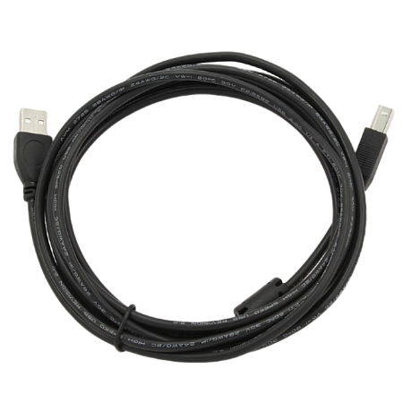 Cable USB, AM/BM,  3.0 m, USB2.0  Premium quality with ferrite core, CCF-USB2-AMBM-10
