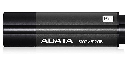 USB Flash накопитель ADATA S102 Pro, 512Гб, Серый