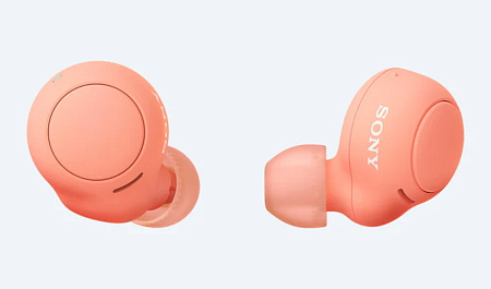 Bluetooth Earphones TWS  SONY  WF-C500D, Coral Orange